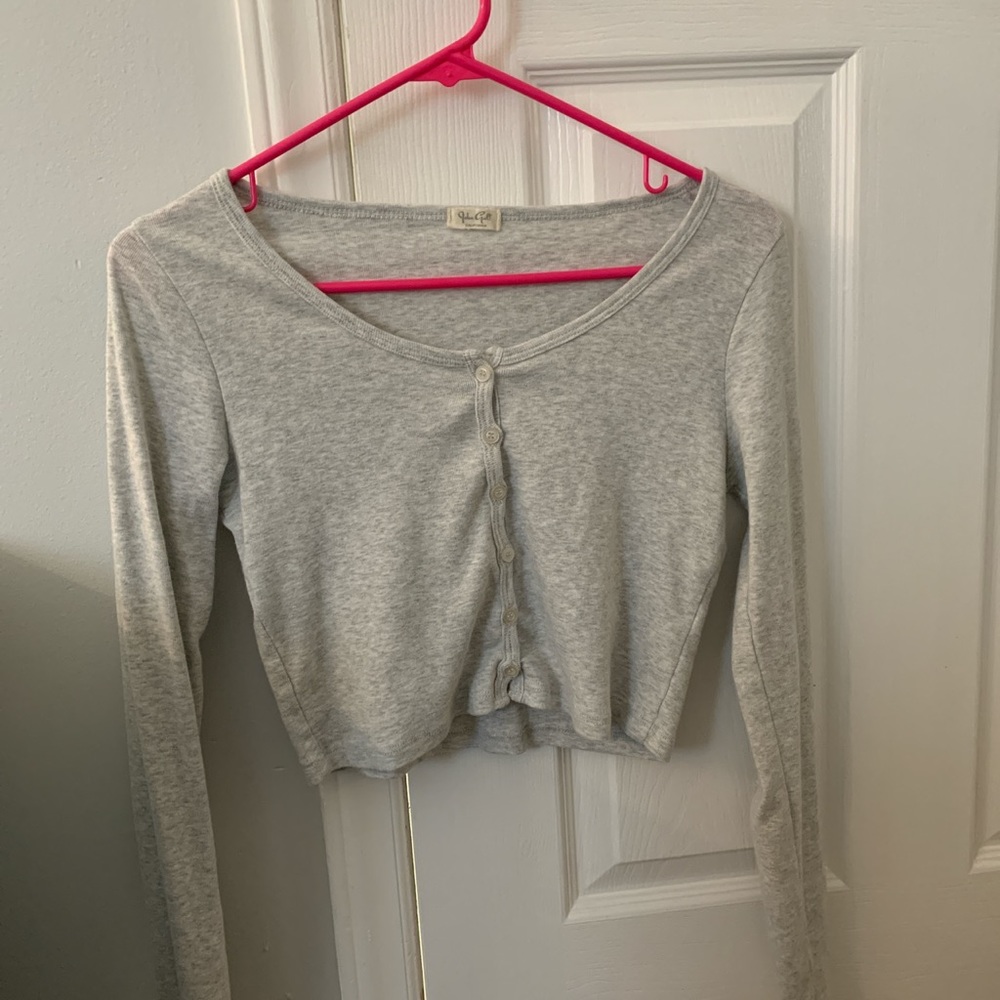 John Galt button up cardigan top